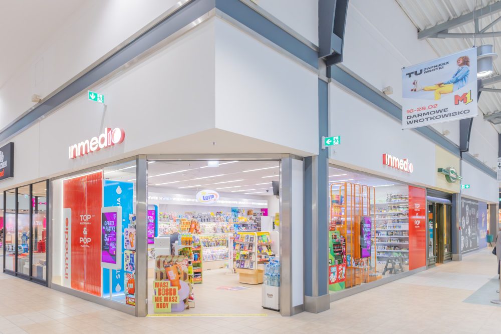 kiosk Inmedio w m1 poznań
