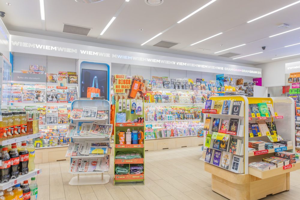 kiosk Inmedio w m1 poznań