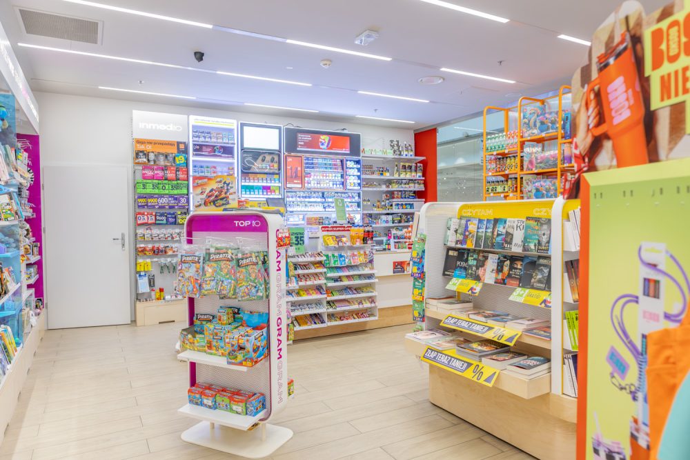 kiosk Inmedio w m1 poznań