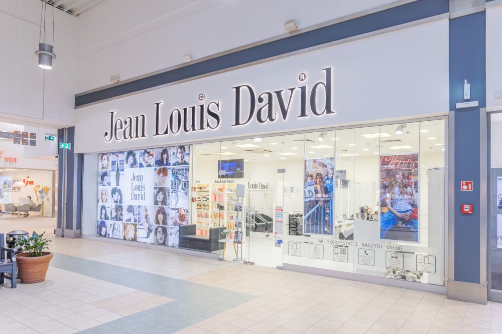 fryzjer jean Louis David w m1 poznań