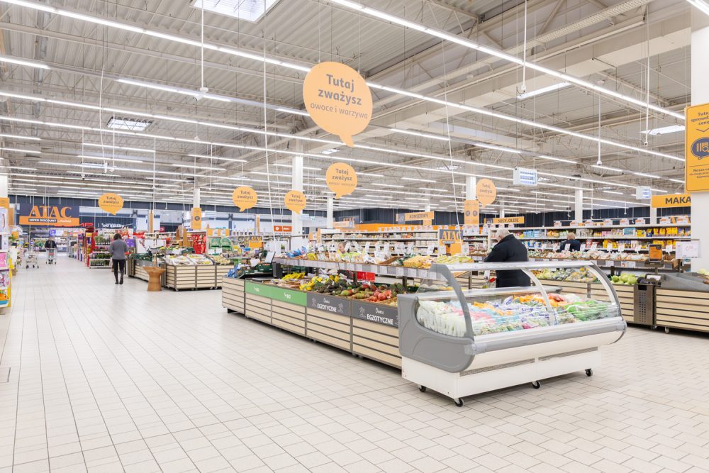 hiperdiscount attic by Auchan w m1 poznań