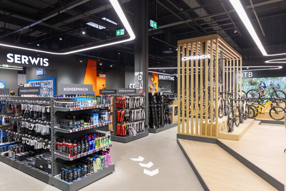 najemca centrum rowerowe w m1 poznań asortyment