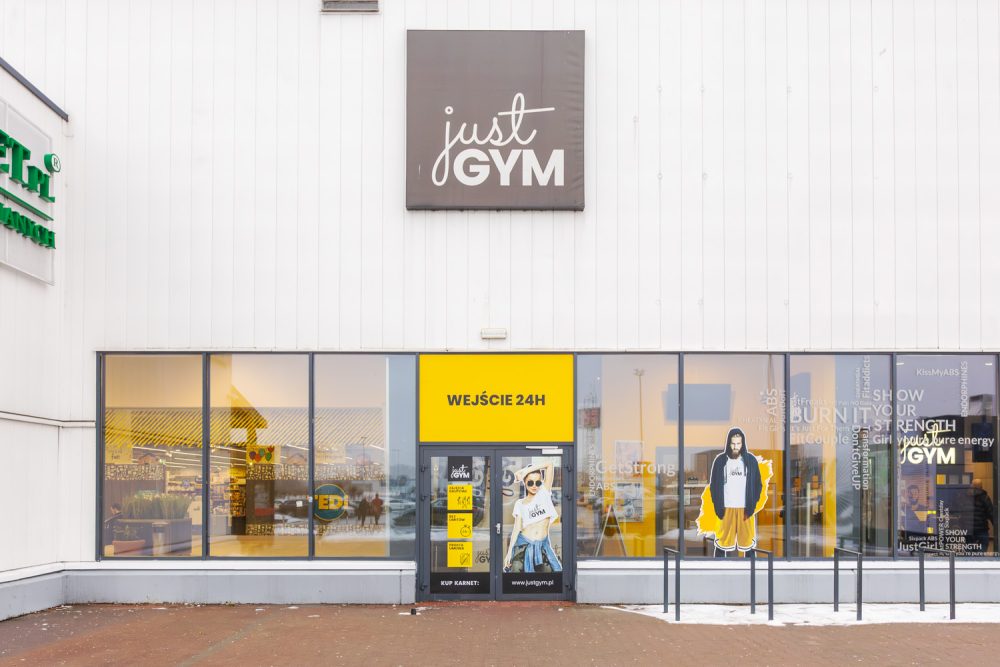 siłownia Just gym w m1 poznań